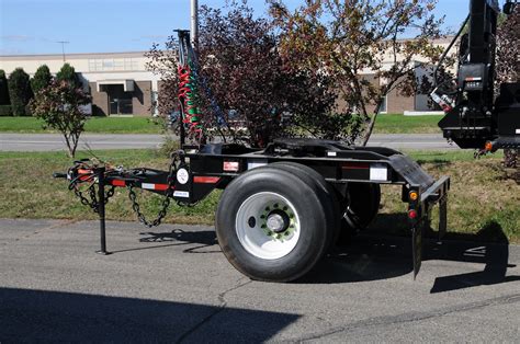 A <strong>converter dolly</strong>, or simply a <strong>dolly</strong>, is used to support the front end of a semitrailer when it is used as the second or third trailer of a combination vehicle. . 5th wheel dolly converter